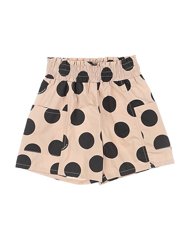 MONNALISA Shorts & Bermuda Beige 100% Cotton