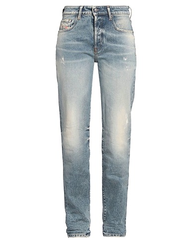 DIESEL Denim trousers Blue 79% Cotton, 20% Hemp, 1% Elastane