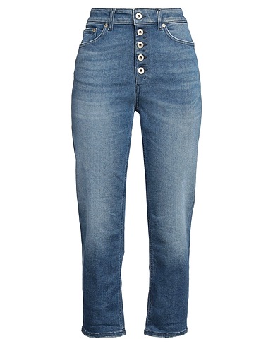 DONDUP Denim trousers Blue 99% Cotton, 1% Elastane