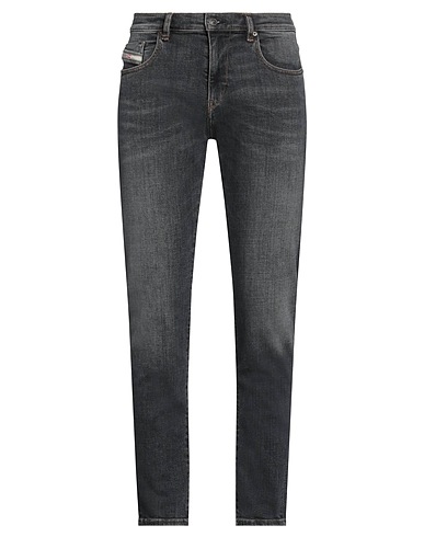 DIESEL Denim trousers Black 99% Cotton, 1% Elastane