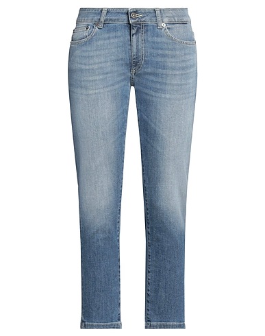 DONDUP Denim trousers Blue 98% Cotton, 2% Elastane