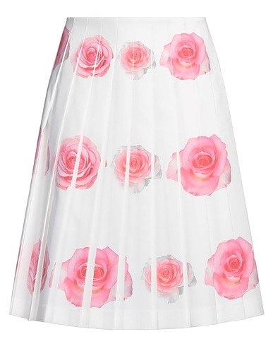 VIVETTA Gonna midi Rosa 97% Cotone, 3% Elastan