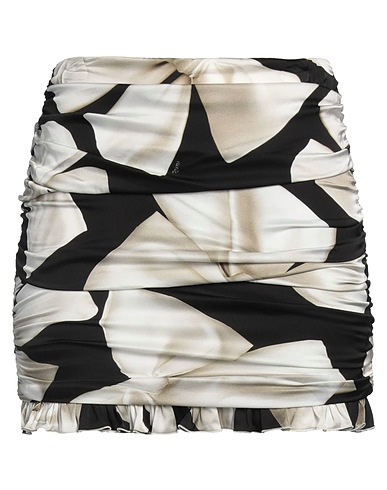 VIVETTA Mini skirt Black 97% Viscose, 3% Elastane