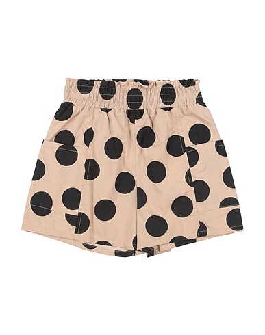 MONNALISA Shorts & Bermuda Beige 100% Cotton