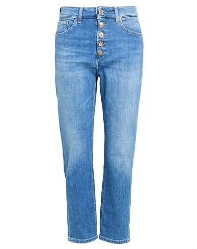 DONDUP Denim trousers 92% Cotton, 6% Elastomultiester, 2% Elastane