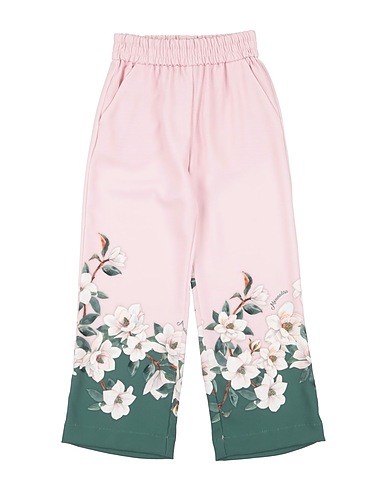 MONNALISA Casual trouser Light pink 100% Polyester