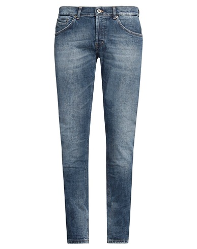 DONDUP Denim trousers Blue 99% Cotton, 1% Elastane