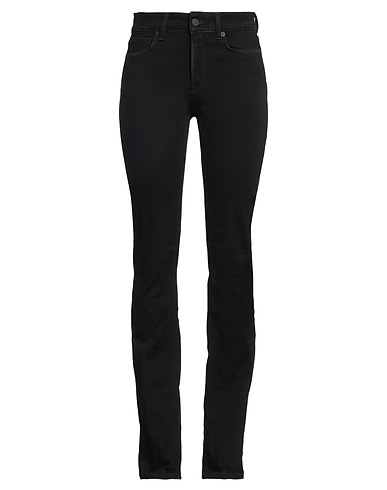 DONDUP Denim pants Black 71% Cotton, 16% Polyester, 11% Modal, 2% Elastane
