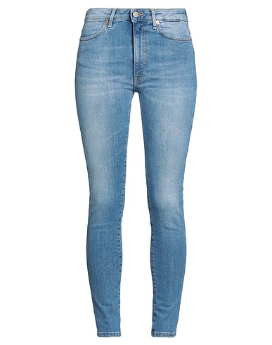 DONDUP Denim trousers Blue 97% Organic cotton, 3% Recycled elastane