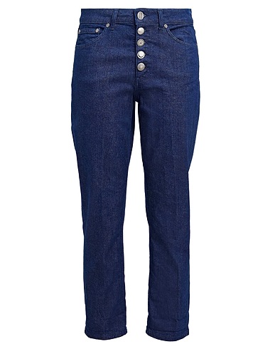 DONDUP Denim trousers Blue 92% Cotton, 6% Elastomultiester, 2% Elastane