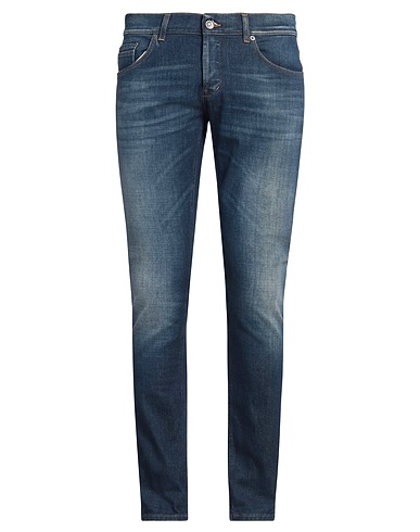 DONDUP Denim trousers Blue 92% Cotton, 6% Elastomultiester, 2% Elastane