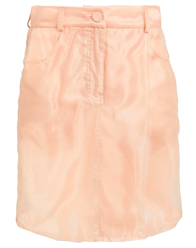 VIVETTA Mini skirt Apricot 100% Polyamide, Polyester