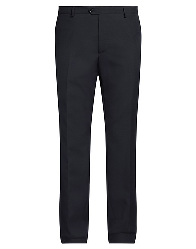 LARDINI Casual trouser Midnight blue 55% Polyester, 45% Wool