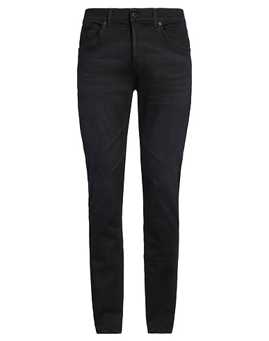 DONDUP Denim trousers Black 57% Cotton, 37% Modal, 4% Elastomultiester, 2% Elastane