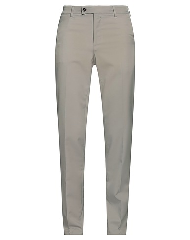 LARDINI Casual pants Sage green 50% Polyamide, 34% Wool, 15% Mohair wool, 1% Elastane