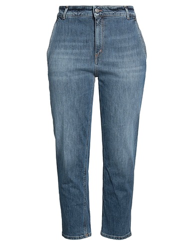 DONDUP Denim trousers Blue 98% Cotton, 2% Elastane