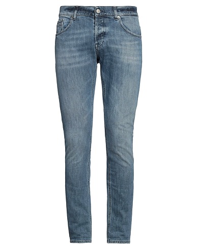 DONDUP Denim trousers Blue 98% Cotton, 2% Elastane