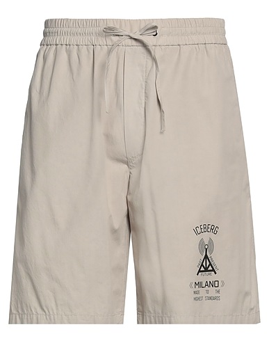 ICEBERG Shorts & Bermuda Tortora 100% Cotone