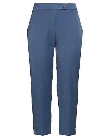 DIANA GALLESI Casual pants Slate blue 66% Polyester, 32% Viscose, 2% Elastane