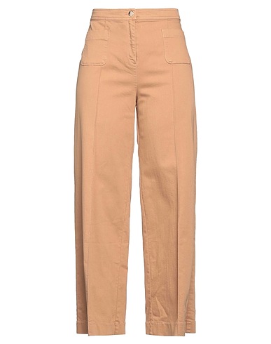 DIANA GALLESI Denim trousers Sand 92% Cotton, 6% Elastomultiester, 2% Elastane
