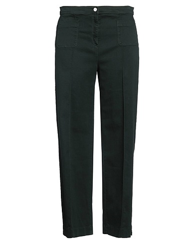DIANA GALLESI Pantaloni jeans Verde scuro 92% Cotone, 6% Elastomultiestere, 2% Elastan