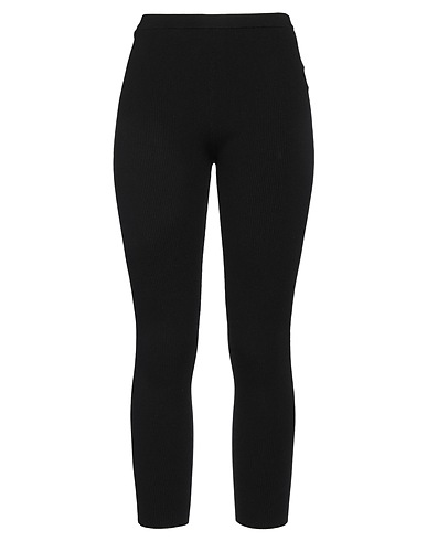 ELISABETTA FRANCHI Leggings Nero 64% Lyocell, 20% Poliammide, 16% Seta