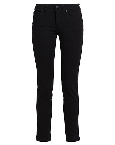 DONDUP Casual trouser Black 71% Cotton, 16% Polyester, 11% Modal, 2% Elastane
