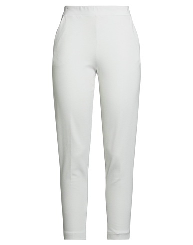 LE TRICOT PERUGIA Casual trouser Light grey 71% Viscose, 24% Polyamide, 5% Elastane