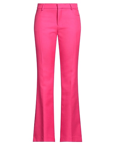 AMI ALEXANDRE MATTIUSSI Casual trouser Fuchsia 100% Virgin Wool