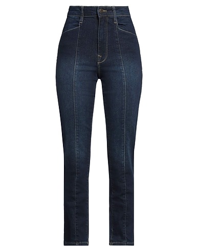 GUESS Denim trousers Blue 85% Cotton, 14% Polyester, 1% Elastane