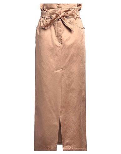 MAX MARA Gonna lunga Sabbia 53% Cotone, 47% Acetato