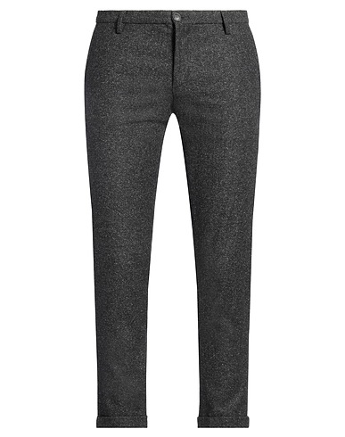 AT.P.CO Casual trouser Charcoal 50% Wool, 30% Polyester, 20% Cotton