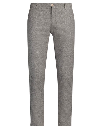 AT.P.CO Casual trouser Chocolate brown 50% Wool, 30% Polyester, 20% Cotton