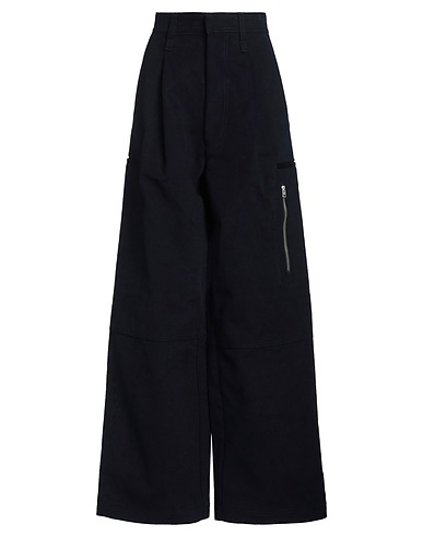 AMI ALEXANDRE MATTIUSSI Casual pants Midnight blue 100% Cotton