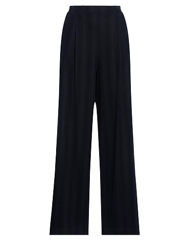 MAX MARA Casual trouser LEISURE Navy blue 84% Viscose, 13% Polyamide, 3% Elastane