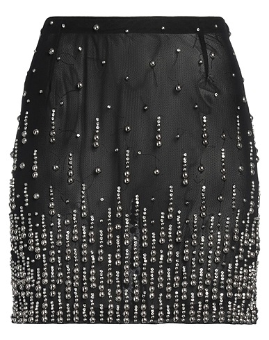 PINKO Minifalda Negro 100% Poliéster
