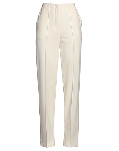 SEMICOUTURE Pantalon Ivoire 53% Polyester, 43% Laine vierge, 4% Élasthanne