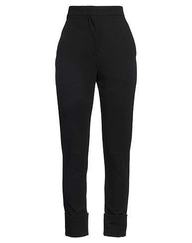 MAX MARA Casual trouser Black 84% Viscose, 11% Polyamide, 5% Elastane