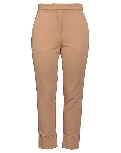 MAX MARA Casual trouser Sand 84% Viscose, 11% Polyamide, 5% Elastane