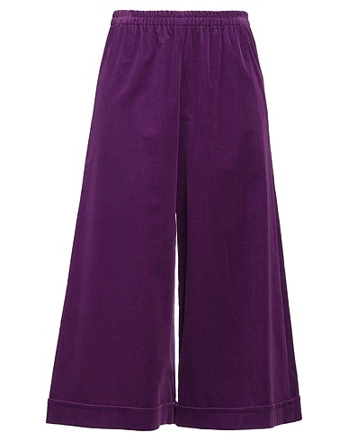 NINA 14.7 Casual trouser Purple 97% Cotton, 3% Elastane