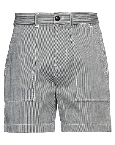 WOOLRICH Shorts & Bermuda Midnight blue 93% Cotton, 5% Elastane, 2% Lyocell