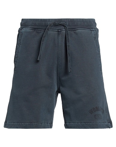 WOOLRICH Shorts & Bermuda Navy blue 100% Cotton