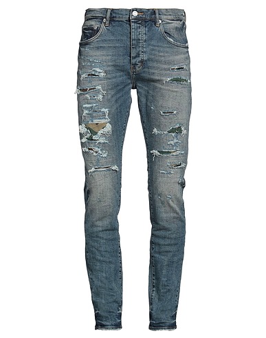 PURPLE Pantalon en jean Bleu 98% Coton, 2% Lycra®