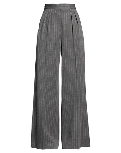 MAX MARA Pantalone Grigio 79% Lana Vergine, 21% Viscosa