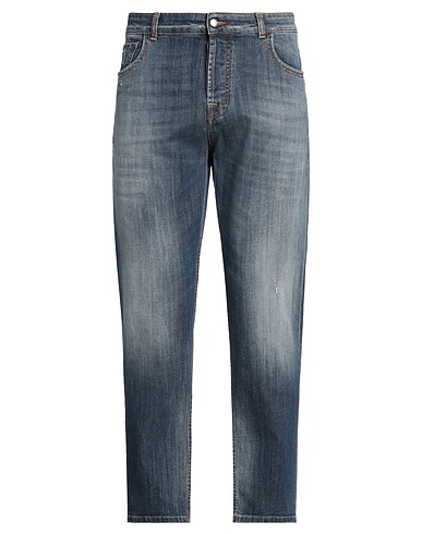 REIGN Denim trousers Blue 98% Cotton, 2% Elastane