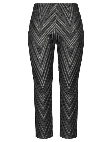 SEDUCTIVE Casual trouser Lead 75% Viscose, 14% Polyamide, 8% Metallic fiber, 3% Elastane