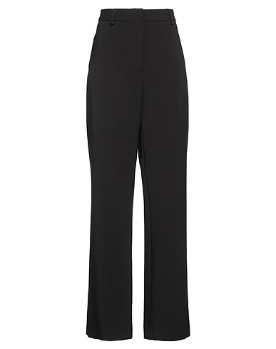 MSGM Pantalone Nero 93% Poliestere, 7% Elastan