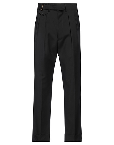 LARDINI Casual pants Black 100% Wool