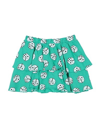 WEEKEND HOUSE KIDS Gonna Verde smeraldo 100% Cotone organico