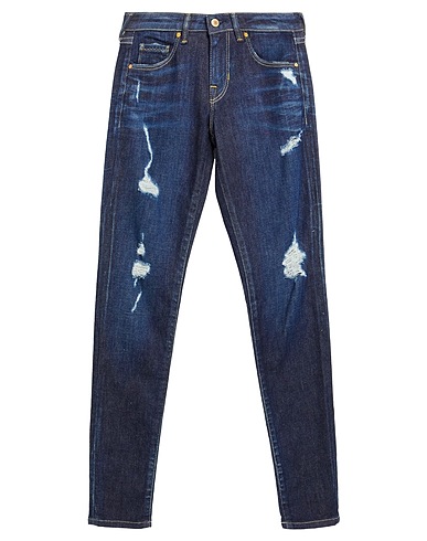 GUESS Denim trousers Blue 98% Cotton, 2% Elastane